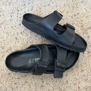 Birkenstock Women’s Black Slide Sandals